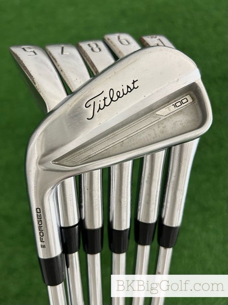 LH Titleist T100 23 Forged Iron Set 5-P / NS Pro Modus Tour 105 Extra Stiff