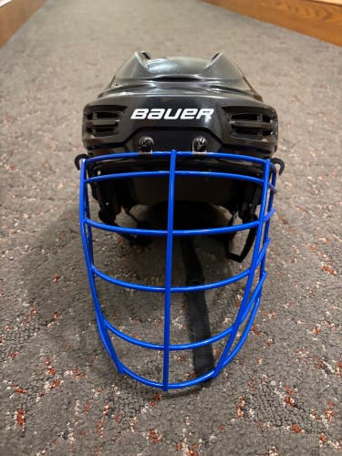 Bauer Box Lacrosse Helmet with NLL Cage