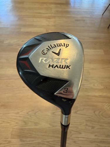 Callaway RAZR Hawk Right Handed Fairway Wood Stiff Flex 3 Wood (Used)
