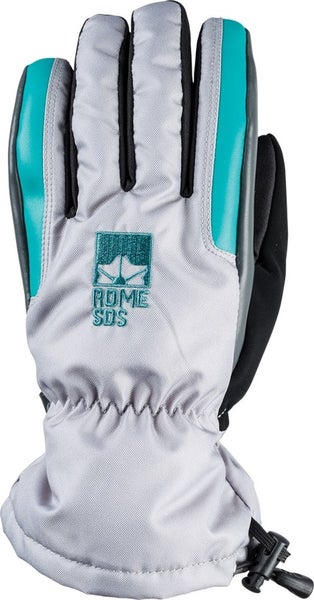 Rome Women's Astoria Gloves Snowboard Medium Teal / Grey New