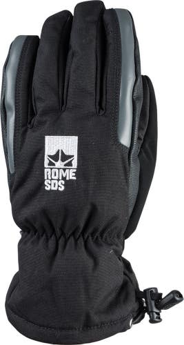 Rome SDS Women's Astoria Gloves Snowboard Size Medium Black New
