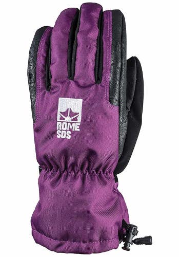 Rome SDS Women's Astoria Gloves Snowboard Size Medium Purple New