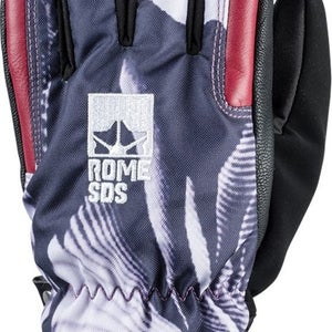 Rome SDS Women's Astoria Gloves Snowboard Size Medium Print Design New