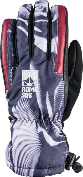 Rome SDS Women's Astoria Gloves Snowboard Size Medium Print Design New