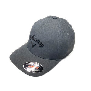 NEW 2025 Callaway Golf Stretch Fit Black Fitted S/M Hat/Cap