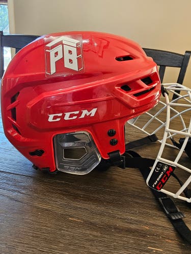 Medium CCM Tacks 310 Helmet (Used)
