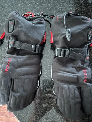 Gerbing Gyde 3- finger Heated Mitts, black -7 volt