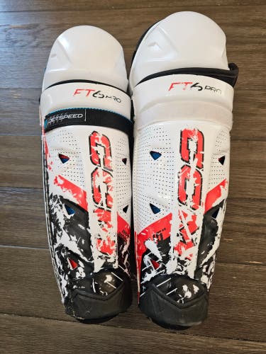 Senior CCM Jetspeed ft6 pro 15" Shin Pads (Used)