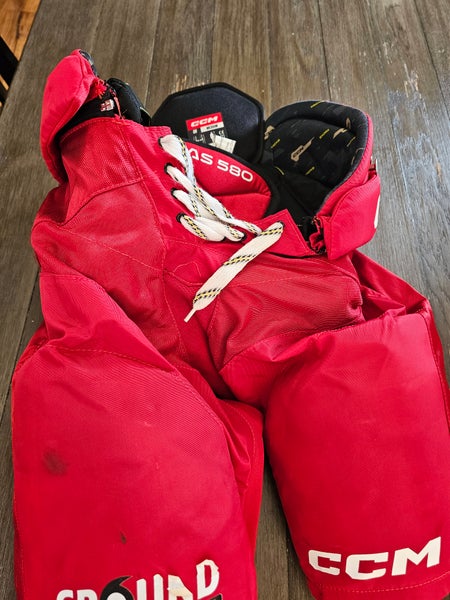 Men's Senior Medium CCM Tacks AS 580 Hockey Pants (Used)