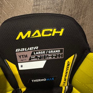 Youth Large Bauer Mach Hockey Pants (New)