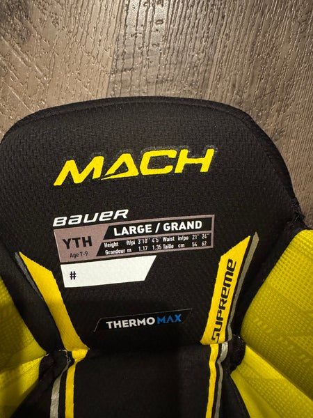 Youth Large Bauer Mach Hockey Pants (New)