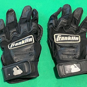 Black Youth Large Franklin Batting Gloves (Used)