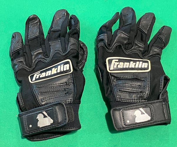 Black Youth Large Franklin Batting Gloves (Used)