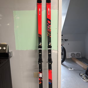 2023 Rossignol Hero FIS SG 212 cm Racing Skis With Bindings Max Din 18 (Used)