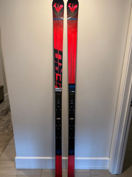 188 Rossignol Hero FIS GS Racing Skis Without Bindings (Used)