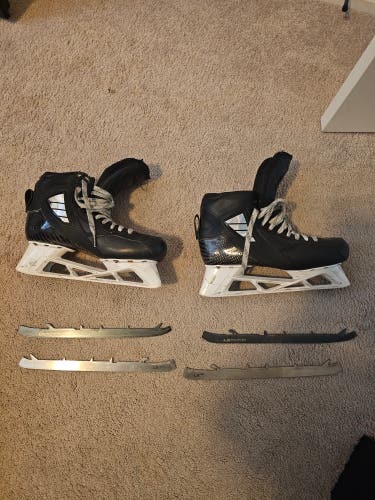 Bauer Ultrasonic Hockey Goalie Skates 11 (Used)