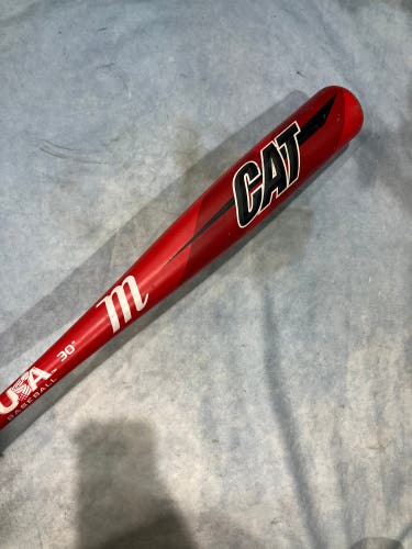 2019 Marucci CAT Alloy Bat USABat Certified (-10) Alloy 20 oz 30" (Used)