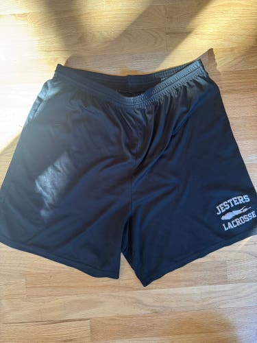 Jesters Lacrosse Black Shorts
