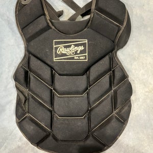 Black Youth Rawlings Catcher's Chest Protector (Used)