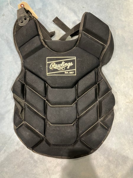 Black Youth Rawlings Catcher's Chest Protector (Used)