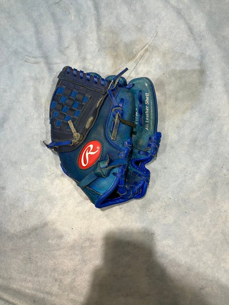Blue Rawlings Highlight Series RH Baseball Glove 9.5" (Used)