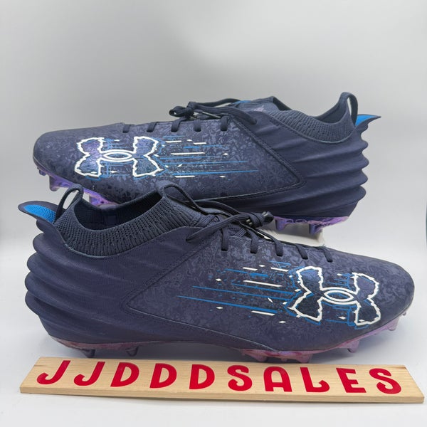Under Armour Blur 2 MC Suede Football Cleats Midnight Navy 3027978-401 Men Sz 15
New Without Box