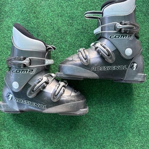 Kid's Rossignol Comp J3 Ski Boots (Used) | Mondo 22.5 (267mm)