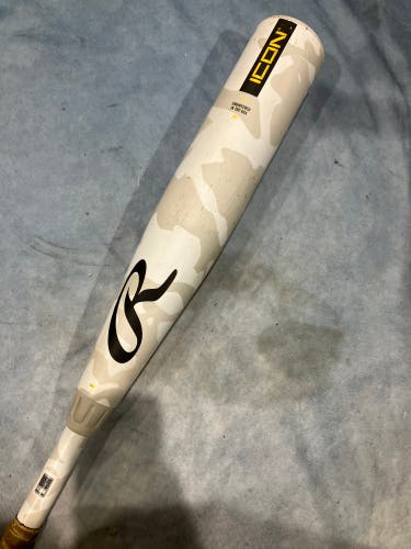 2025 Rawlings Icon Composite Bat USSSA Certified (-10) Composite 18 oz 28" (Used)