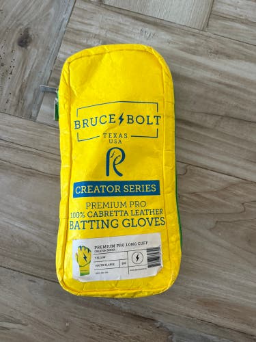 Bruce Bolt Youth XL Batting Gloves (Used)