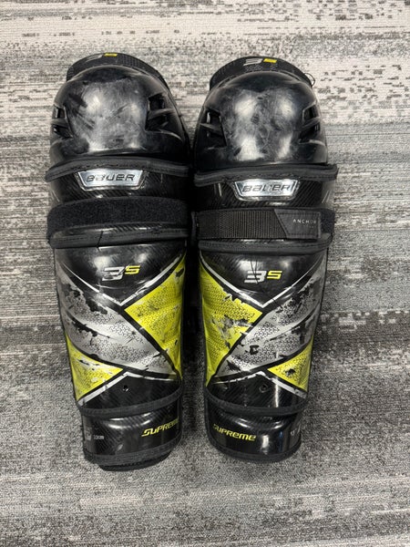 Intermediate Bauer Supreme 3S Shin Pads 13" (Used)