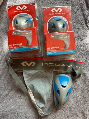 LOT 2 NWT McDavid 30-34" Teen Cup/Supporters