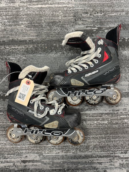 Junior Bauer Vapor X40R Inline Skates Regular Width Size 5 (Used)
