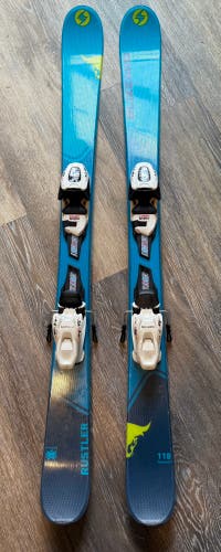 Used Kid's 118 cm Rustler 9 Skis