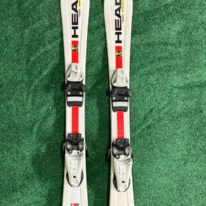 Kid's HEAD SuperShape Team 87 cm All Mountain Skis With Bindings (Used)