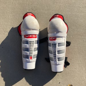 Junior CCM 12" Shin Pads (Used)