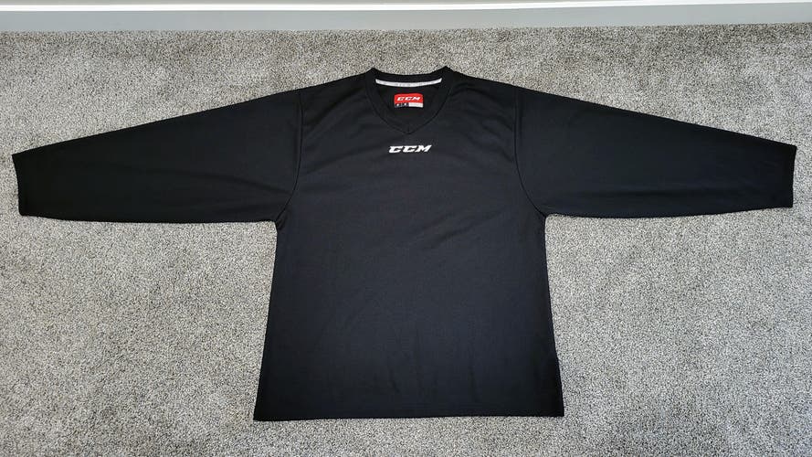CCM practice jersey Sr Md black (used)