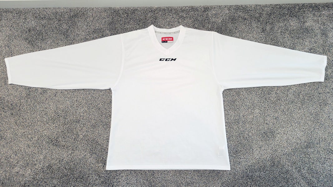 CCM practice jersey Sr Md white (used)