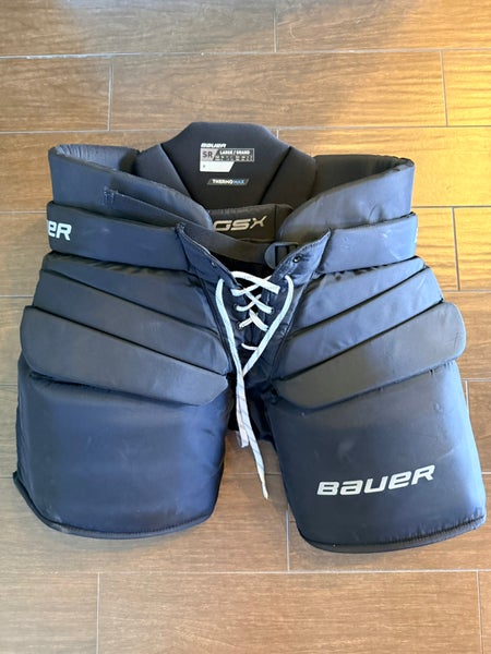 Senior Large 2023 Bauer GSX Hockey Goalie Pants (Used)