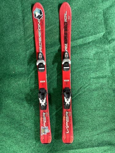Kid's Rossignol Viper X1 110 cm Skis With Bindings (Used)