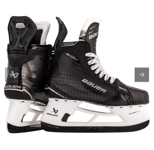 2024 Bauer Supreme Shadow Hockey Skates Regular Width 6.5, Fit 1 (New)