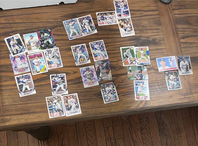 2025 World Series team Los Angeles Dodgers baseball cards