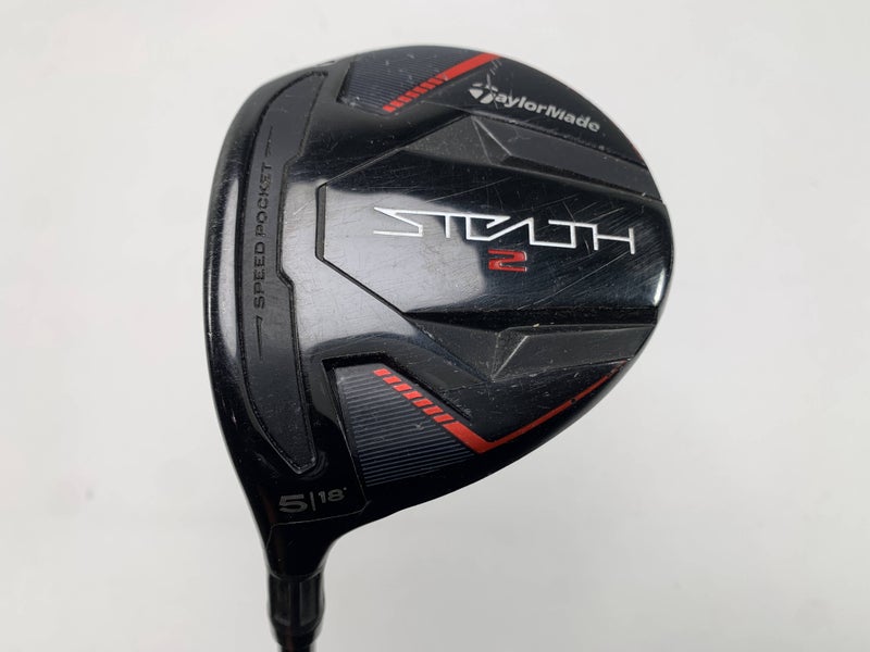 TaylorMade Stealth 2 5 Fairway Wood 18* Fujikura Ventus TR 5-R Regular Mens LH