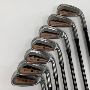 TaylorMade Firesole Iron Set 3-PW (No 8) Bubble R-80 Regular Graphite Mens RH