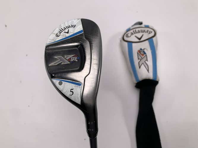 Callaway XR OS 5 Hybrid 27* Mitsubishi Rayon Bassara 50x5ct Ladies Graphite RH