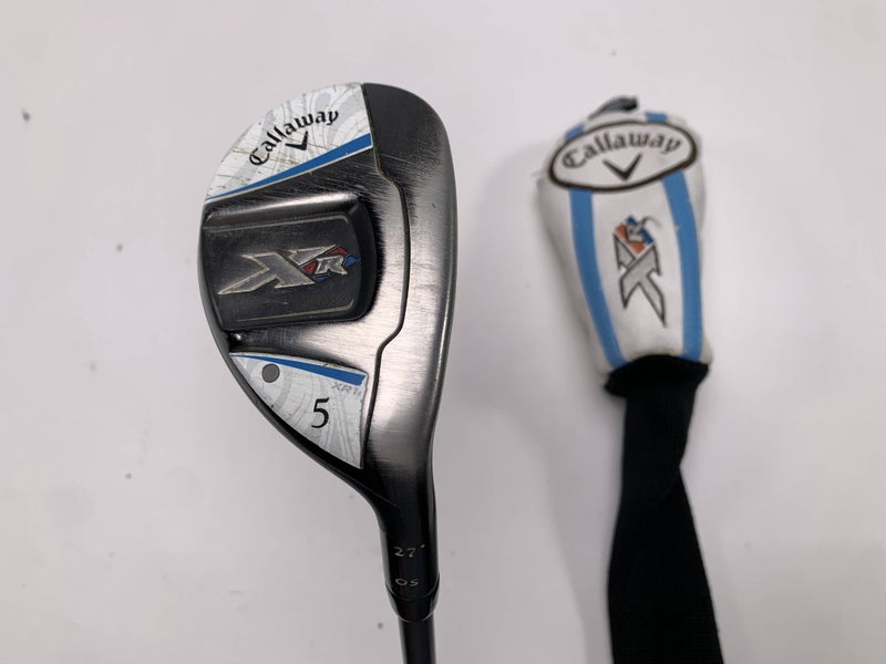 Callaway XR OS 5 Hybrid 27* Mitsubishi Rayon Bassara 50x5ct Ladies Graphite RH