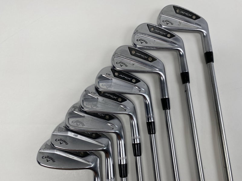 Callaway Apex CB 24/Apex Pro 24 Combo Iron Set 4-PW+GW C-Taper Lite XStiff RH