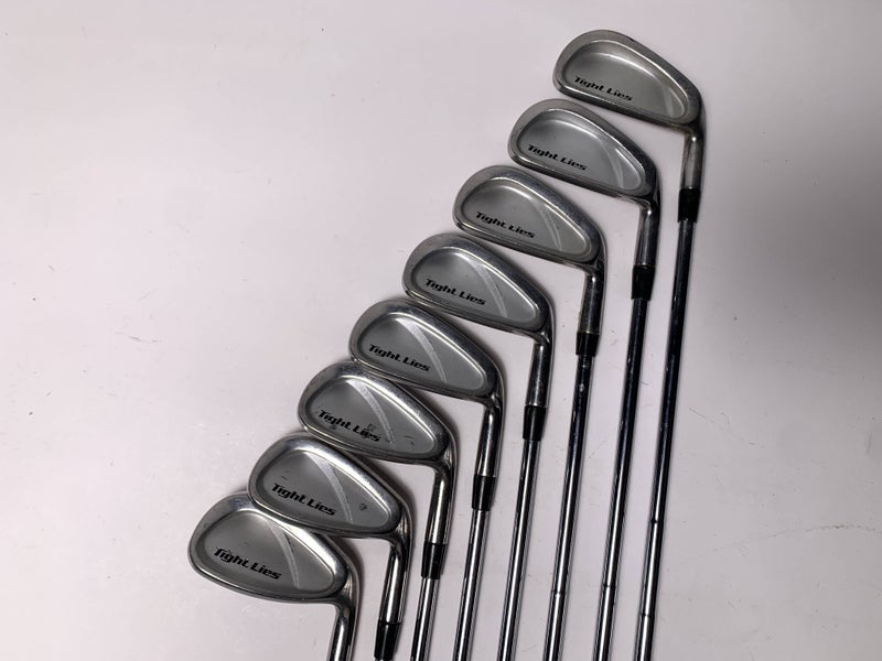 Adams Tight lies Iron Set 3-PW True Temper Stiff Steel Mens RH