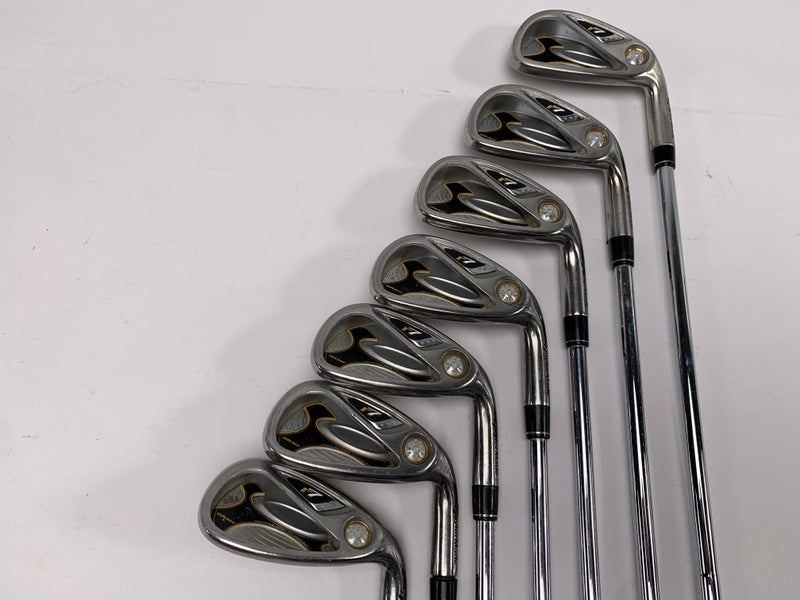 TaylorMade R7 Draw Iron Set 5-PW+SW Dynamic Gold Sensicore Regular Steel Mens RH