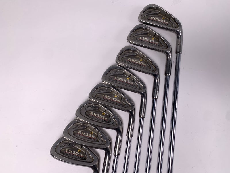 Tommy Armour 855 S Silver Scot Iron Set 3-PW Stiff Steel Mens RH