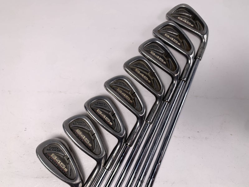 Tommy Armour 845 FS Silver Scot Iron Set 3-PW Dynamic Gold Lite Stiff Steel RH